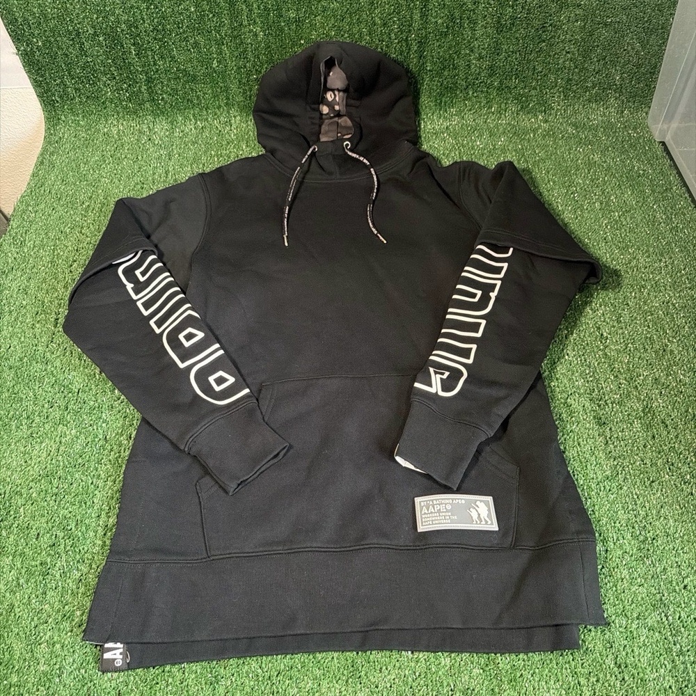 NWT AAPE By Bathing Ape Galaxy AAPE Universe  Bape Long Sleeve‎ Hoodie Small